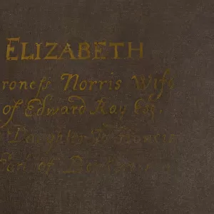 Elizabeth Wray, Baroness Norris, detail