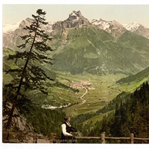 Engelberg Valley, from the Arni Alps, Unterwald, Switzerland