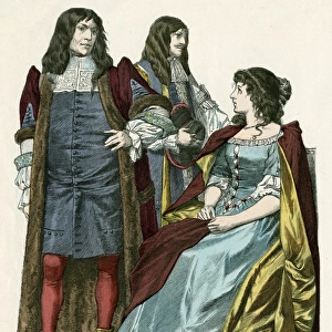 English Costume 1675-80