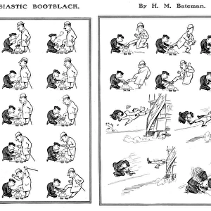 The Enthusiastic Bootblack by H M Bateman
