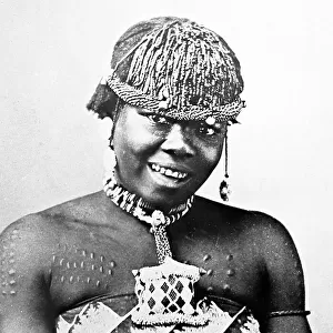 Ethnic women, South Africa, Victorian period