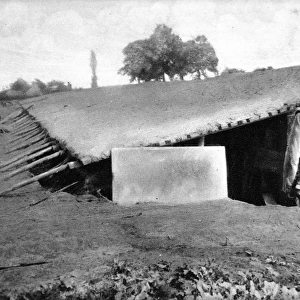 An exceptionally large splinter-proof shelter: A feature of modren entrenchments
