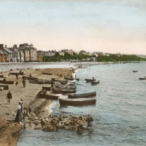 Early 20th Century Print of Exmouth Beach, Devon Early 20th Century Print of Exmouth Beach, Devon