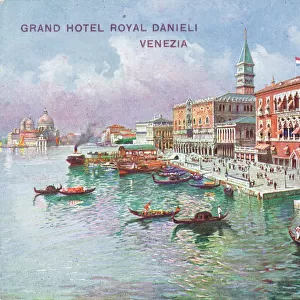 The exterior of the Hotel Royal Danieli, Venice, 1920s