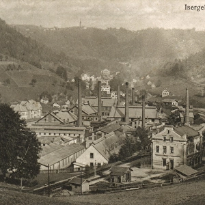 Factory in the Jizera Mountains, Eastern Europe