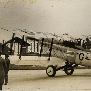 Fairey IIIF, G-aBY, which was flown by F / O C G Davies