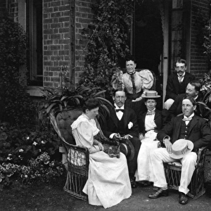 Family group photograph, c. 1900