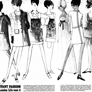 Fashion Illustration, 1966