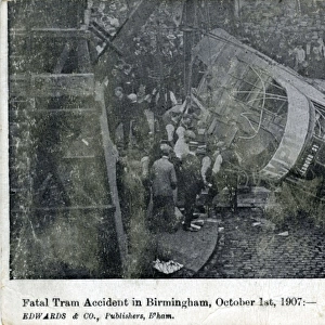 Fatal Tram Accident - Warstone Lane, Birmingham, Warwickshir