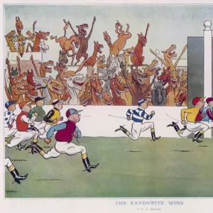 The Favourite Wins by H. M. Bateman