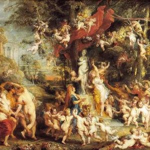 The Feast of Venus Print, 1635-1640, Rubens The Feast of Venus Print, 1635-1640, Rubens