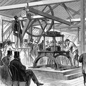 Finishing of the manufacture of the Atlantic Telegraph Cable