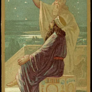 Print of Early Astronomy Print of Early Astronomy
