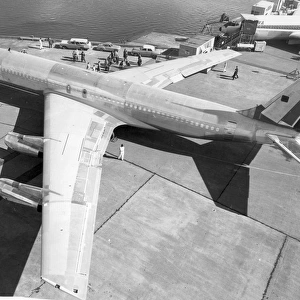 The first Boeing 707 for BOAC