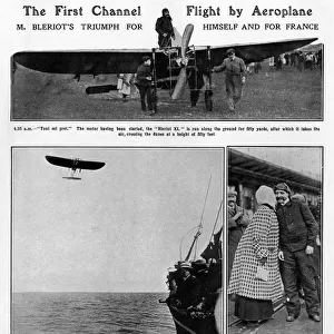 The First Channel Flight by Bleriot