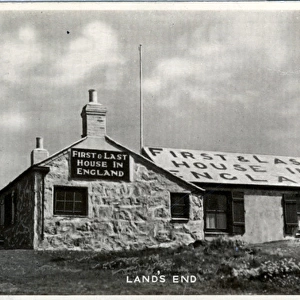 First & Last House in England, Lands End, Cornwall