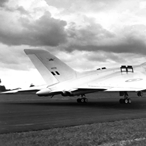 The first prototype Avro Vulcan VX770 landing