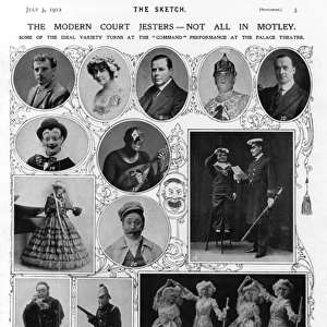 First Royal Variety Show cast, 1912