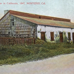 First theatre in California, Monterey, California, USA