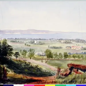 Firth of Forth Print from Corstorphine Hill (1843) Firth of Forth Print from Corstorphine Hill (1843)