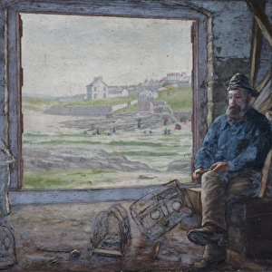Fisherman in a Hut