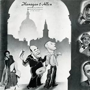Flanagan and Allen comedy act, London Palladium
