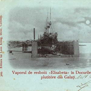 Floating Dock at Galati