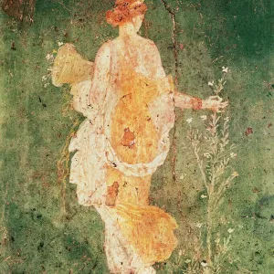 Roman Fresco Print of Flora, Goddess of Spring