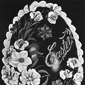 Floral Design for Chocolate Easter Egg