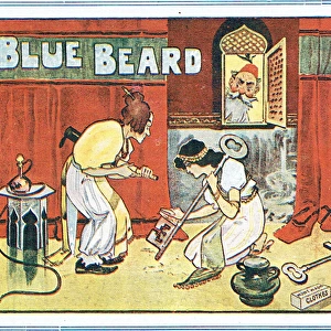 Flyer for Bluebeard by Hugh Mytton - Front cover