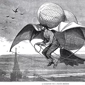Flying Machine Inventor Unknown 1877