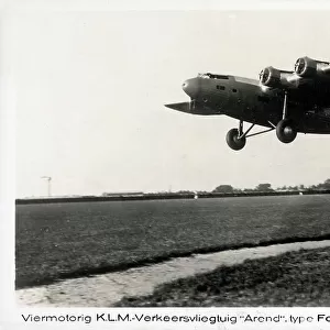 A Fokker F. XXXVI ('Arend') - Commercial Aircraft of KLM