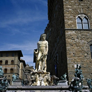 Fountain of Neptune, 1565, by Bartolomeo Ammannati (1511-159