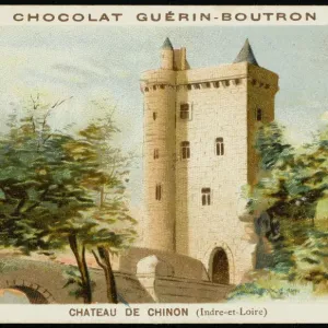 Chinon Castle Print Chinon Castle Print