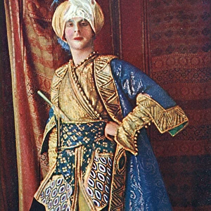Francis de Croisset at Persian ball, 1912
