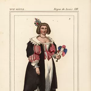 Francoise Bertaud, Dame de Motteville, French