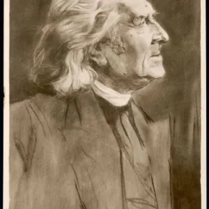 Franz Liszt Print in Old Age Franz Liszt Print in Old Age