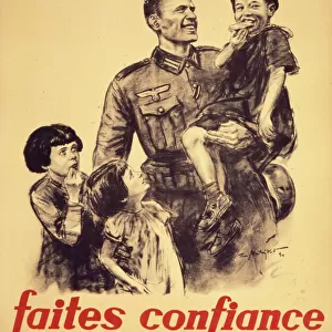 French poster of the occupation