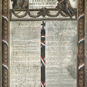 French Revolution. Declaration of the Rights