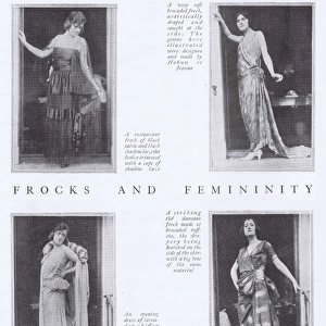 Frocks and Feminity: four creations by Hoban et Jeanne