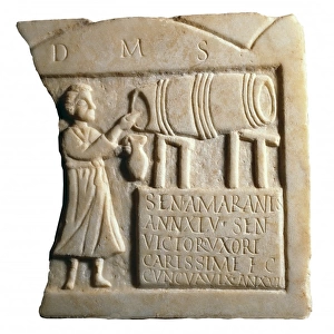 Funerary Stele of the Landlady Sentia Amaranis
