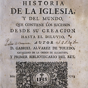 Gabriel Alvarez de Toledo (1662-1714). Spanish poet. Histor