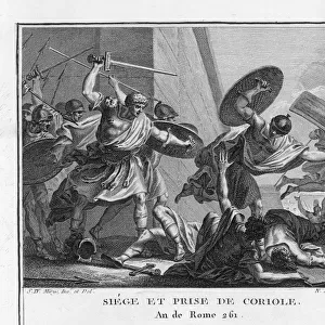Gaius Marcius taking Corioli