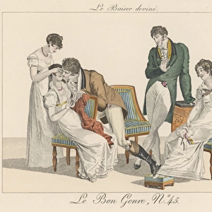Game / Kissing / France 1811
