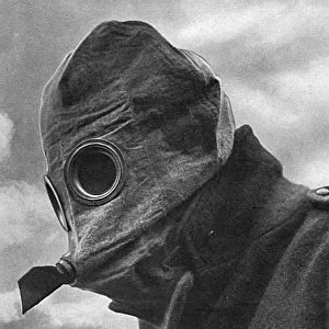 Gas helmet, WW1