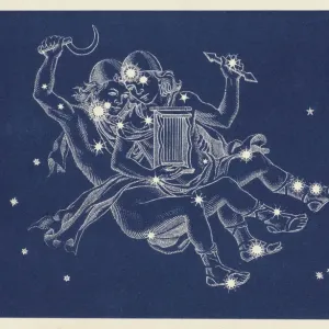 Gemini Constellation Print Gemini Constellation Print