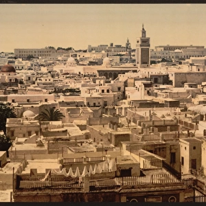 General view from Paris Hotel, Tunis, Tunisia