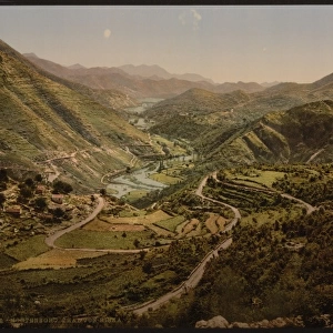 General view, Thal von Rieka, Montenegro