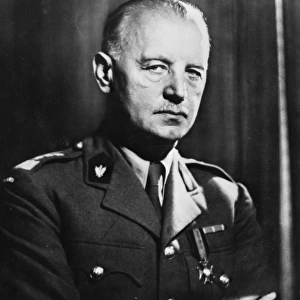 General Wladyslaw Sikorski, the Polish Premier and Commander