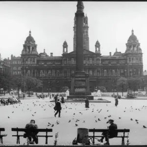 George Square Print, Glasgow George Square Print, Glasgow